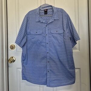 Gerry Weber Light Blue Checked Shirt XXL